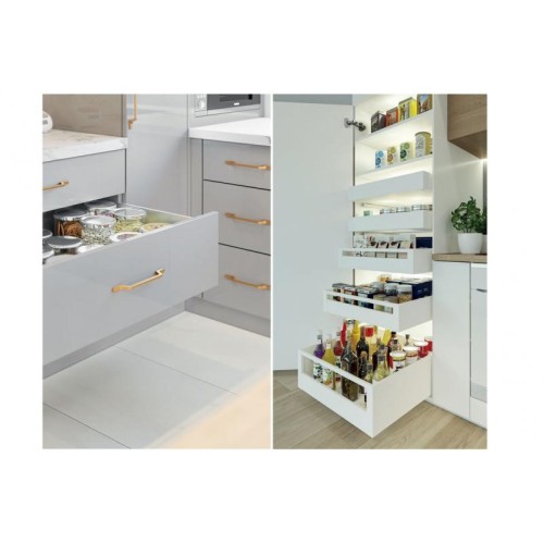 Axis Pro білий, панель під духовку, 500мм x 69мм - PB-AXISPRO-KPL69-500-10