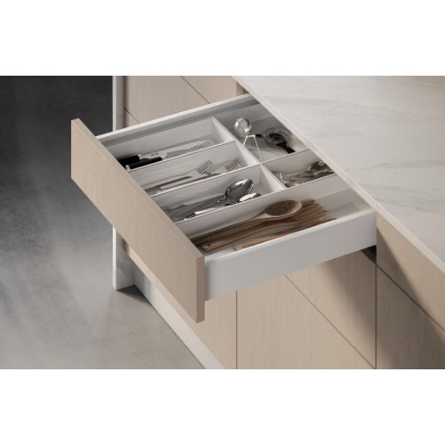 Axis Pro Push to Open, графитовый ящик, низкий, L-500мм, H-86мм - PB-AXISPRO-P2O-KPL500A