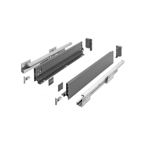 Axis Pro графит, панель под духовку, 500мм x 69мм - PB-AXISPRO-KPL69-500-60