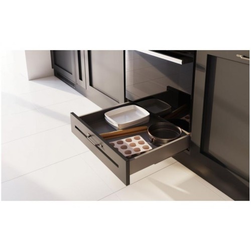 Axis Pro графит, панель под духовку, 500мм x 69мм - PB-AXISPRO-KPL69-500-60