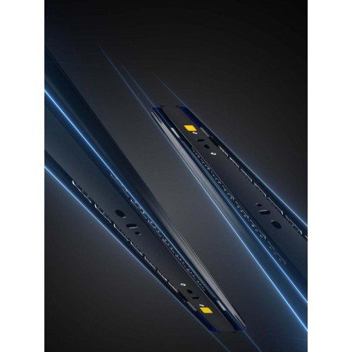 Комплект напрямних GTV Versalite Plus+ з доводчиком, чорний, L-250 мм - 14764