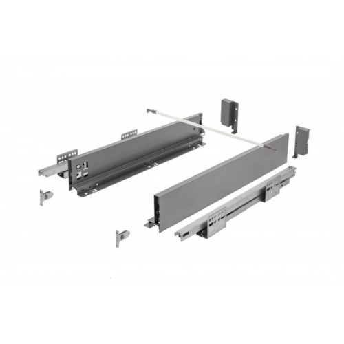 Axis Pro Push to Open, графитовый ящик, низкий, L-500мм, H-86мм - PB-AXISPRO-P2O-KPL500A