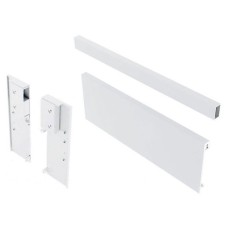 Axis Pro білий, передня панель з двома кріпленнями, дуже висока скринька, 1200мм