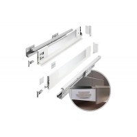 Axis Pro GLASS білий, низький ящик 86мм, ширина 450мм