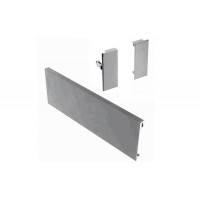 Axis Pro GLASS графіт, передня панель з двома кріпленнями, низька скринька, 84мм x 1200мм