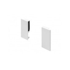 З'єднувач внутрішнього фасаду із склом GTV Axis Pro GLASS A1 низький H84, білий