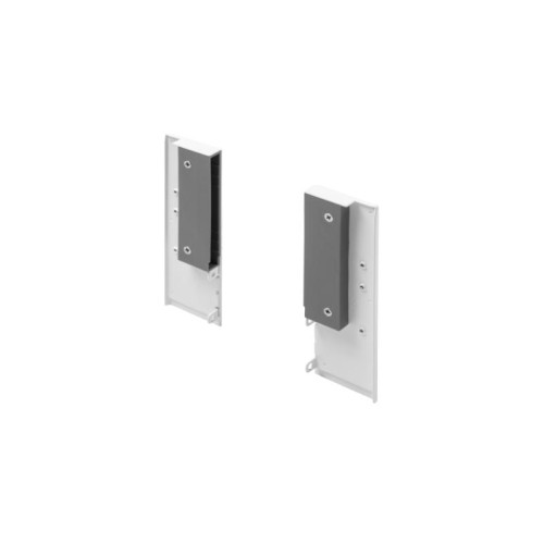 З'єднувач внутрішнього фасаду зі склом GTV Axis Pro GLASS B1 середній H116, білий - 16460