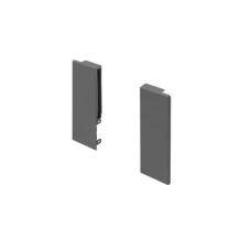 З'єднувач внутрішнього фасаду зі склом GTV Axis Pro GLASS B середній H116, графіт