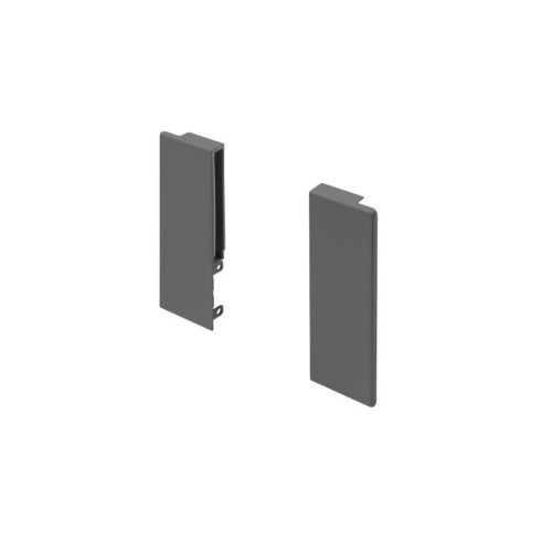 З'єднувач внутрішнього фасаду зі склом GTV Axis Pro GLASS B середній H116, графіт - 16463