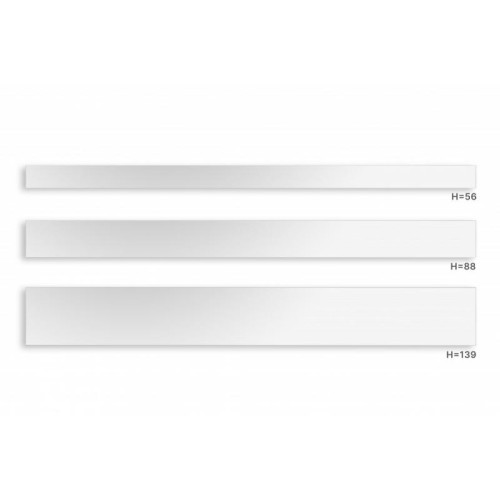 Скляна панель GTV Axis Pro GLASS A1 для внутрішньої скриньки, біла, H56 L1200 - 16453