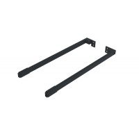 Рейлінг GTV Axis Pro чорний для ящика L-450 мм, 2 шт.