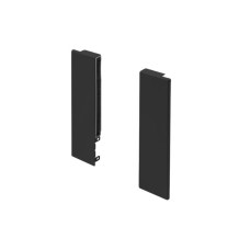 З'єднувач внутрішнього фасаду зі склом GTV Axis Pro GLASS C2, високий H167, чорний