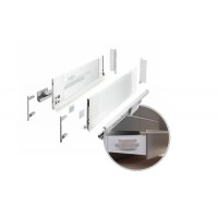 Axis Pro GLASS білий, високий ящик 168мм, ширина 450мм