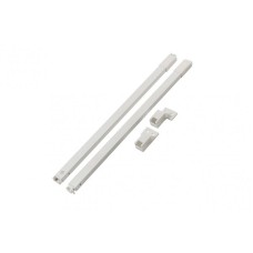 Axis Pro білий, рейлінг для скриньки, 450мм