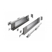 Axis Pro GLASS графит, средний ящик 120мм, ширина 450мм