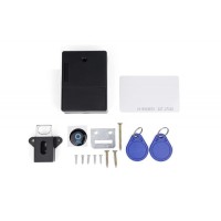 Електронний прихований замок Smart Sensor, чорний (без батарейок)