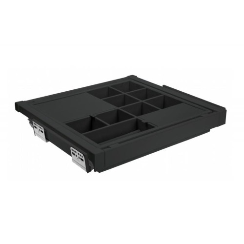 Органайзер GTV Elite з доводчиком повного висування, чорний, 800 мм - 16051