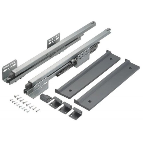 Органайзер GTV Elite з доводчиком повного висування, антрацит, 900 мм - WG-PRZEG90-60-A