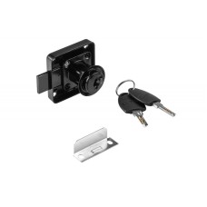 Замок квадратний GTV CF-138 із електронним ключем чорний