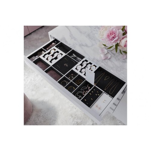 Гардеробний органайзер для ящиків MAXIMA PURO Білий/Чорний A1 (520x460x58) - TE36.9000.46.BN5