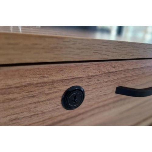 Замок квадратний GTV KM-138 чорний - ZZ-KM-138-01-S20