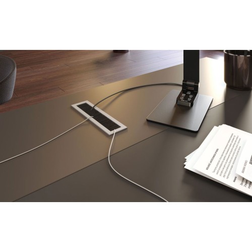 Пропуск для кабелю GTV Merida без кришки 51x180 Алюміній - LB-51X180-05