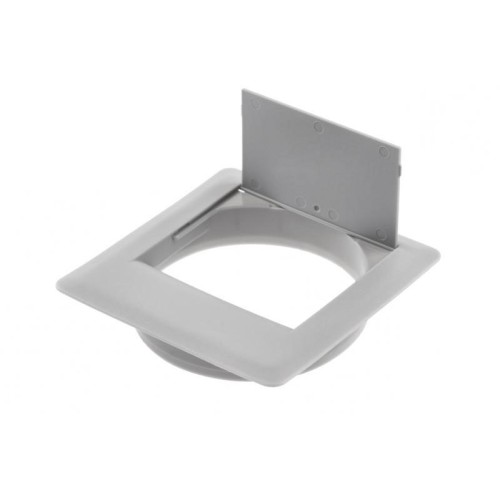 Заглушка квадратна під дроти FI-80 сіра - PM-PLKW80-18