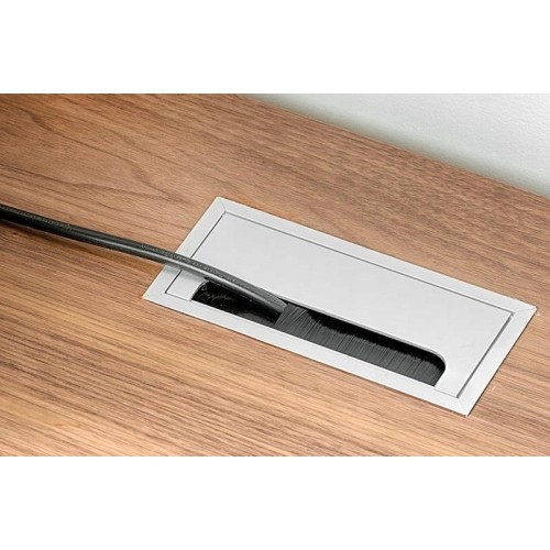 Пропуск для кабелю Rejs DOCKER алюмінієвий 80x160 мм - 5238