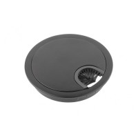 Заглушка офісна металева FI-80, чорна