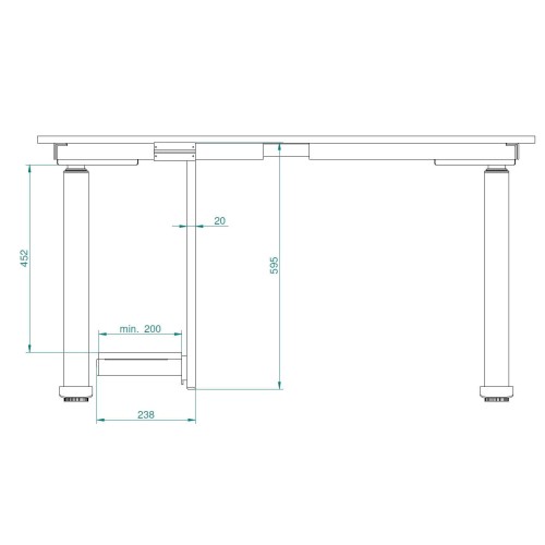 Підставка для системного блоку FUTURO сірий - WF01.2202.01.002
