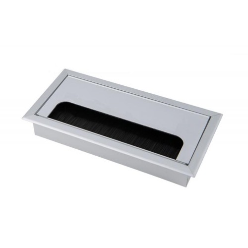 Пропуск для кабелю Rejs DOCKER алюмінієвий 80x160 мм - 5238