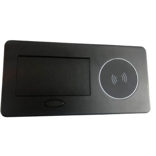 Подовжувач GTV AVARO PLUS 1 розетка SCHUKO USB A+C WC 5W провід 1,5м Чорний