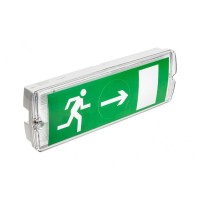 Світильник аварійного освітлення SAHER-3 LED DUO, 3W, 300lm, AC220-240V, IP65, 6400K