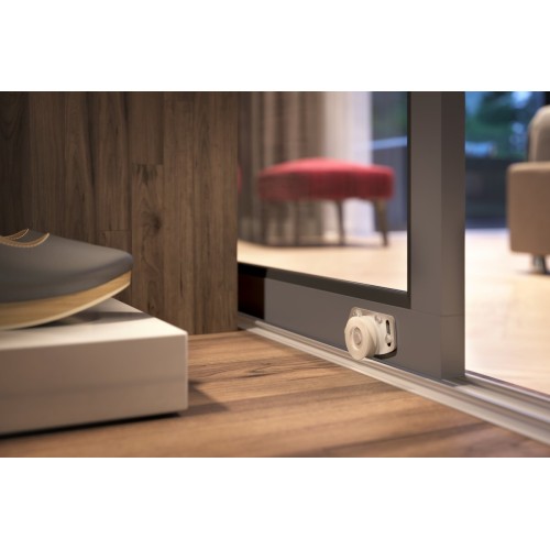 Комплект роликів для розсувних дверей GTV MITO PLUS, навантаження до 50 кг - 6115