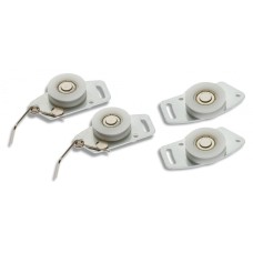 Комплект роликів для розсувних дверей GTV MITO PLUS, навантаження до 50 кг