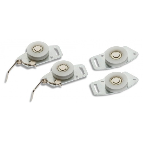 Комплект роликів для розсувних дверей GTV MITO PLUS, навантаження до 50 кг - 6115