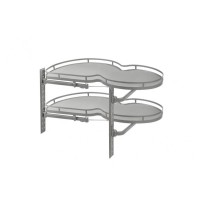 Висувний кошик з рамою GTV MovixPro 1000мм (графіт) Ліва