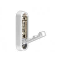 Гачок меблевий складаний 15/101 матовий хром (алюміній)