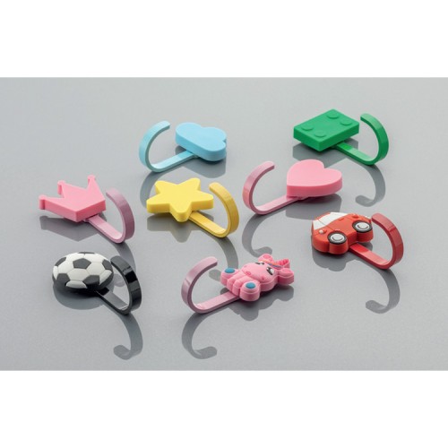 Гачок меблевий GTV дитячий STAR рожевий - WM-STAR-RZ