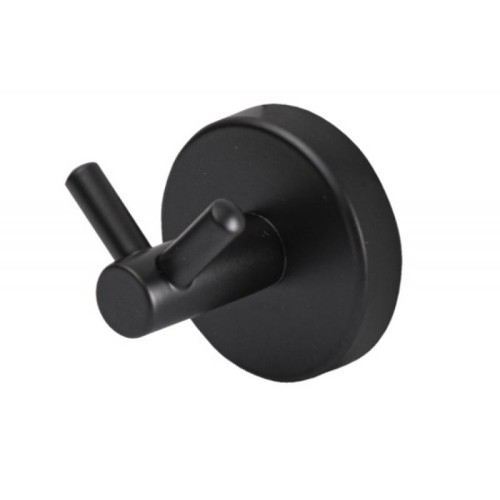 Меблевий подвійний гачок HK-2 BLK, чорний, 40 мм - 14647