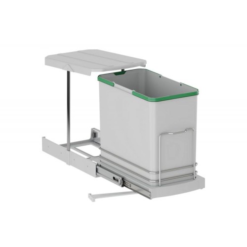 Ведро для мусора STARAX на телескопических направляющих , 24л - 10528