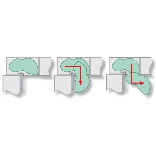 Висувний кошик з рамою GTV MovixPro 900мм (графіт) Права - MVM-900PR-ANTRACITE