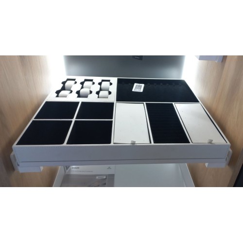 Гардеробний органайзер для ящиків MAXIMA PURO Білий/Чорний A1 (520x460x58) - TE36.9000.46.BN5