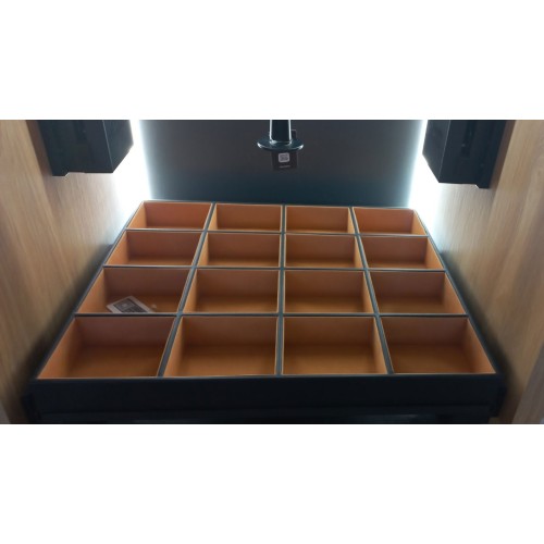 Гардеробний органайзер для ящиків MAXIMA PURO Помаранчевий/Чорний A2 (520x460x58) - TE36.9001.46.BN4