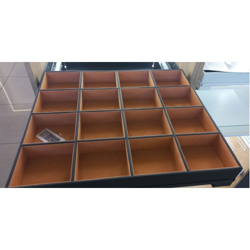 Гардеробний органайзер для ящиків MAXIMA PURO Помаранчевий/Чорний A2 (520x460x58) - TE36.9001.46.BN4