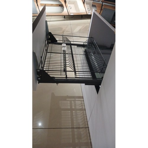 Висувна сушка для посуду Rejs Multi з піддоном, (без напрямних) графіт, L-700 мм - 1542