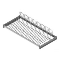 Сушка для посуду Rejs Однорівнева з рамою Хром секція: 900мм