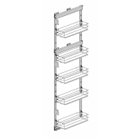 Карго REJS Maxima EVO максі 150 бічне ліве Хром/білий