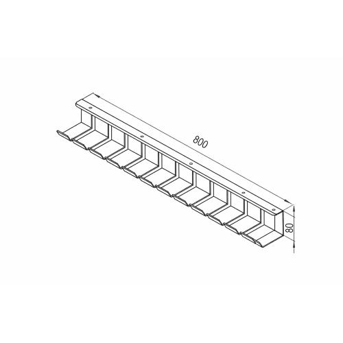 Тримач кабелів FUTURO білий - WF01.2203.01.003