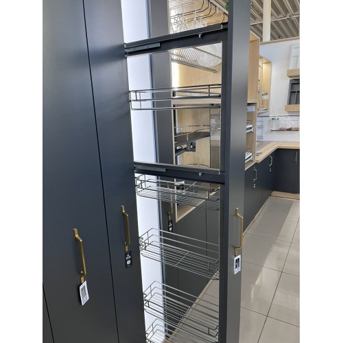 Карго REJS MAXIMA Classic, 5 полиць, 150x1700мм, Графіт, Ліве - WE31.0054.01.924